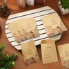 FYSUIMU 200Pcs Wildflower Seed Packets Let Love Grow Self-Adhesive Kraft
