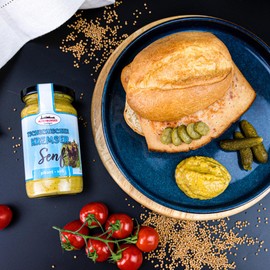 Czech Kremser Mustard (200 ml Glass)