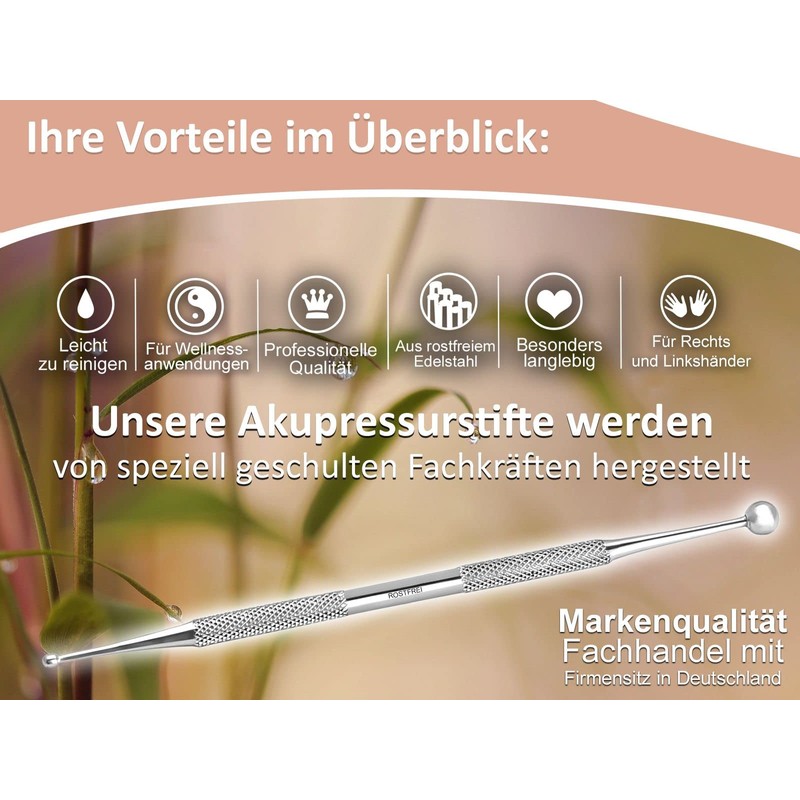 Acupressure Rod 3/7 mm Acupuncture Sticks Acupressure Pen