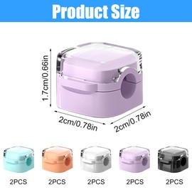 Pack of 10 Magnetic Cable Clips, Cable Holder, Magnetic Charging Cable, Magnetic Cable Organiser, Magnetic Desk Cable Organiser, Multi-Colour Cable Holder for Bedside Table, Desk, Office, Car