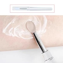 Paquete de 10 aplicadores con punta de silicona, cepillo aplicador de precisión para ungüentos curativos, protectores de la piel, cremas calmantes, un