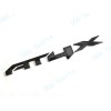 GMC 1PC Gloss Black Rear Tailgate AT4X Emblems Badge Fit
