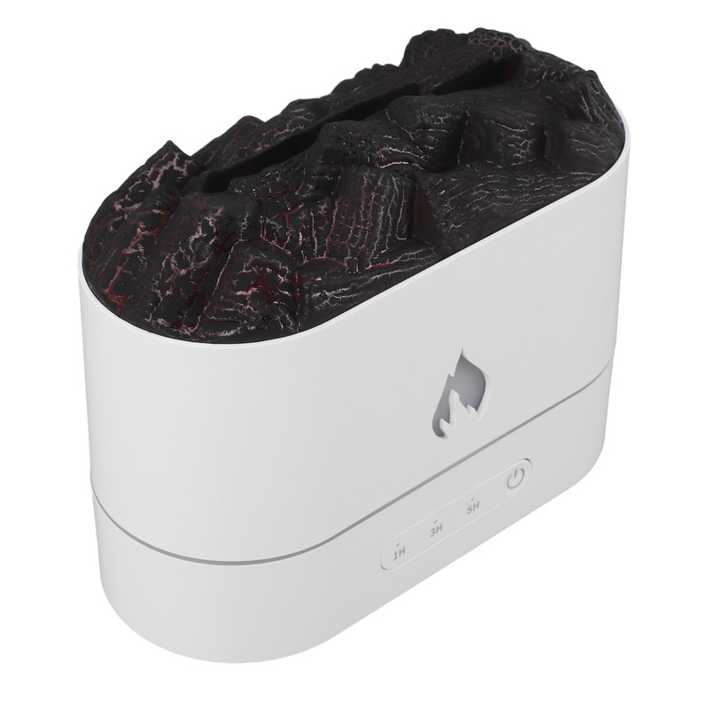 Volcano Aroma Diffuser 7 Colors Lights Fine Mist Simulated Flame