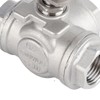 3-Way Valve, Ball Valve 1/2 Inch, DN20 (1/2 Inch) Three-Way