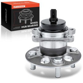 A-Premium Rear Wheel Bearing and Hub Assembly with ABS & 4-Lug Compatible with Toyota Yaris 2006-2014, Prius C 2012-2019 & Scion iQ 2013