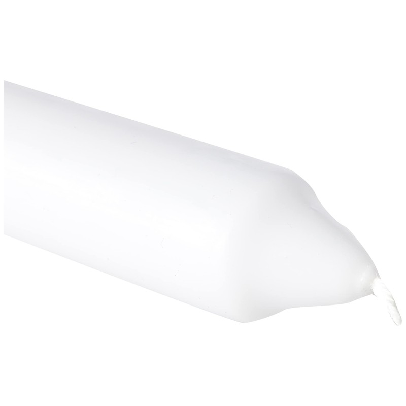 SPAAS 10 Haushaltskerzen 21/240 mm, ± 8 Stunden - weiß