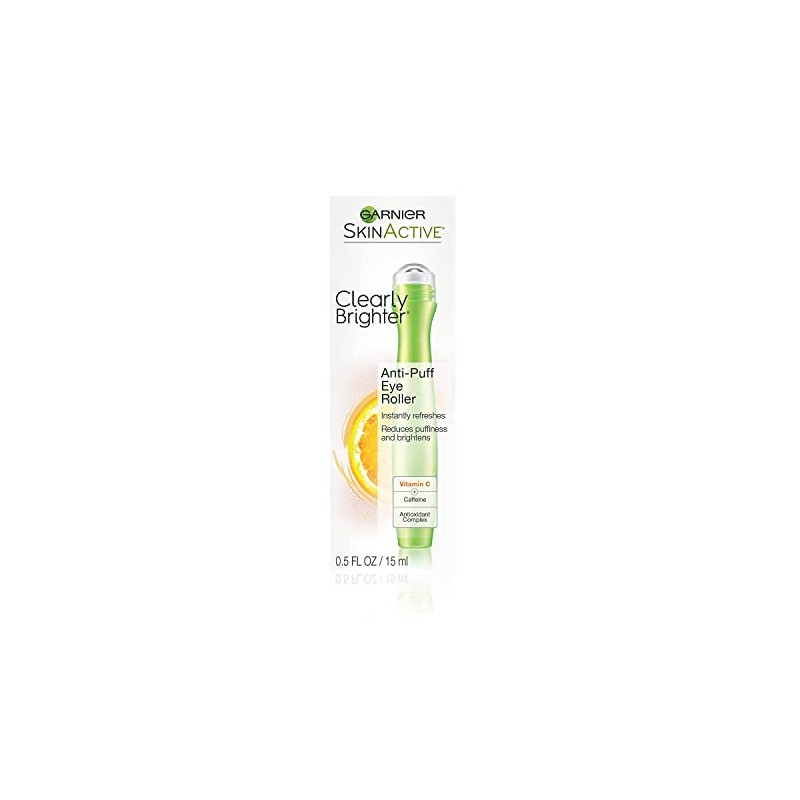 Garnier Skin Renew Anti-Puff Eye Roller, 0.50 Fluid Ounce Paquete