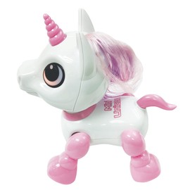 Lexibook Power Mini-My Little Unicorn Robot with Sounds, Music, Light Effects, Voice Repetition Function and Reaction to sounds-ROB02UNI