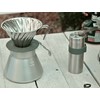 HARIO O-VCSM-50-HSV V60 Metal Coffee Server, 16.9 fl oz (500