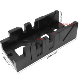 ANKROYU Miter Saw, ABS Miter Cabinet, Wear Resistant Miter Saw Guide Box, Tile Cutting Miter Box, Miter Saw Cutting Guide for Wood Plaster Tile