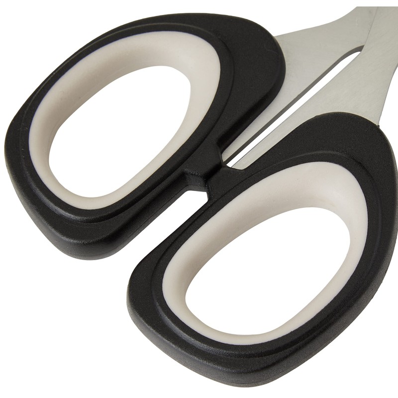 Kleiber 175 mm Titanium/ Stainless Steel Coated Scissors, Black