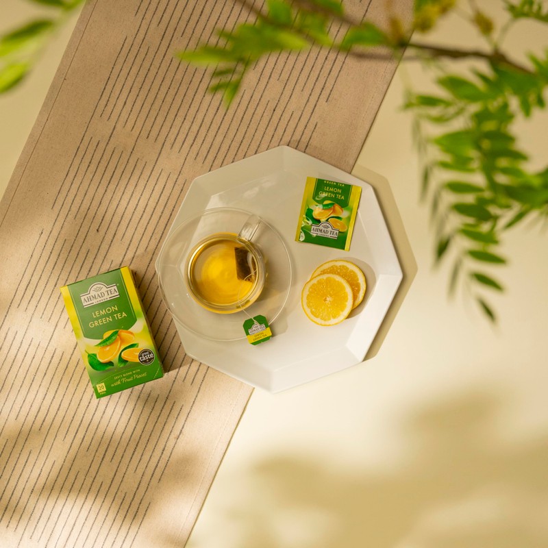 English Teas, "Lemon Green Tea" - Tagged & Aluminium Foil