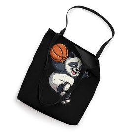 Panda Basketball Player Outfit Slam Dunk For Men Boys Tote Bag