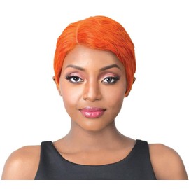 It's A Wig Synthetic Real Hair Line Deep Side Parting Lace Wig ZIA (LIME GREEN)