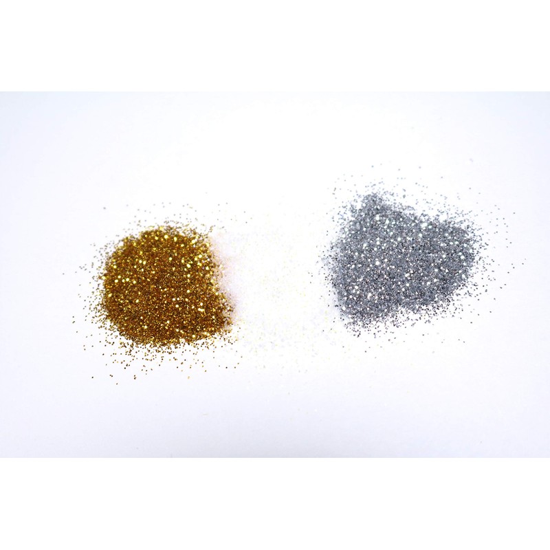 Jewel Glitter Powder 12 Colors, Plenty of 0.08 oz (2