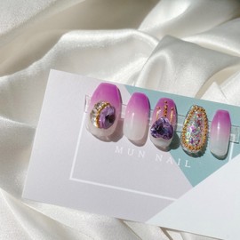 MunNail Purple Princess - Ballerina / MunNail 퍼플공주 - 발레리나