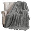 FY FIBER HOUSE Fleece Throw Blankets with 3D Pattern –