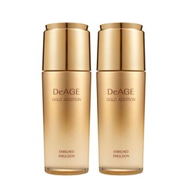 Charmzone 참존 디에이지 골드 에디션 인리치드 에멀전 110ml 2개 Chamzone D.Age Gold Edition Enriched Emulsion 110ml 2 pieces