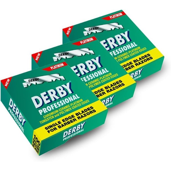 Derby Prossional Single Edge Razor Blades 300 Units (Pack of 1)