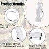 Orientation Compass, Compass Hiking, 2 Compass Set with 2 Whistles,