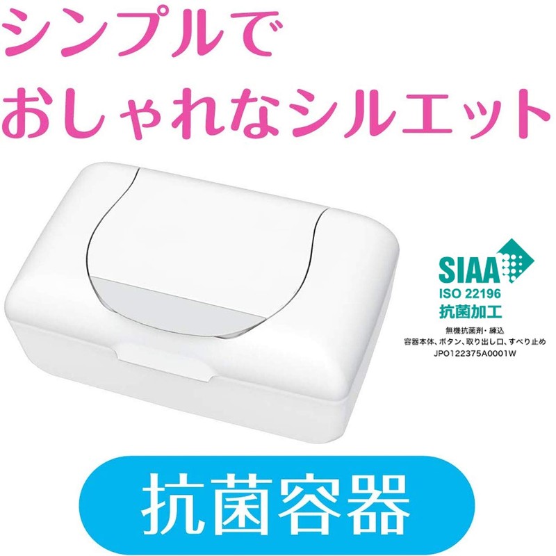 Elleair Puana (Additive-Free) Wet Tissue 99% Pure Water, 62 Pieces