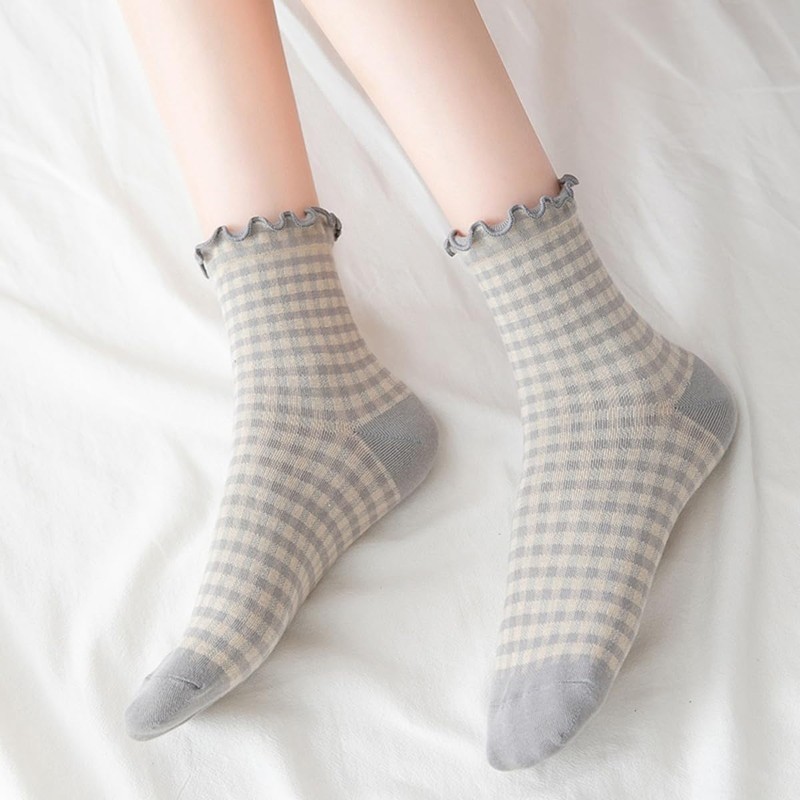 MeganJDesigns Novelty Socks for Women and Girls, Cute Cotton Socks