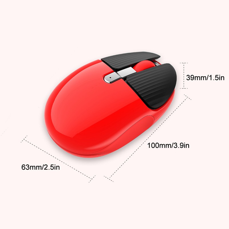 HXSJ M106 2.4G Wireless Mouse Rechargeable Silent Mute Mice USB