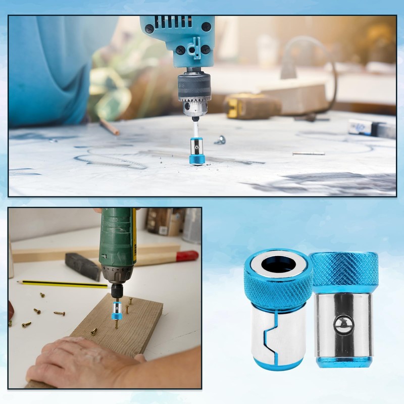4pcs Screwdriver Head Magnetic Ring, Magnetic Screw Ring Holders with