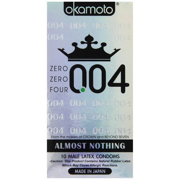 Okamoto 0.04 Zero Zero Four Condoms 10ea pack