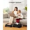 ErGear Foot Rest for Under Desk at Work with 2