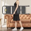 KINGRACK 4 Step Ladder, Sturdy Steel Step Stool with Anti-Slip