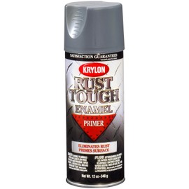 Krylon K09205007 'Rust Tough' Gray Primer - 12 oz. Aerosol