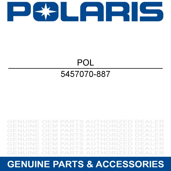 Polaris 5457070-887 TRIM-CONSOLE LH RADNT GRN MET