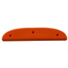 CENTURY Skateboard tail bone style Skid Plate, ORANGE 8 inch