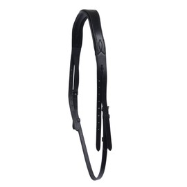 Collegiate Mono Crown Headpiece, Black, Cob