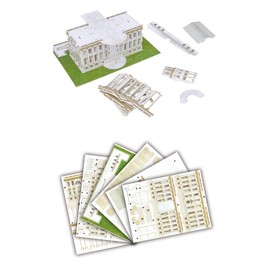 Liberty Imports The White House 3D Puzzle, 64 Pieces