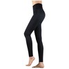 SCREENSHOT-L81901N Women Compression Yoga Pants High Waist Leggings-New Black-Large