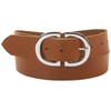 fashionchimp Basic Women's Belt Made of 100% Genuine Leather, Leather