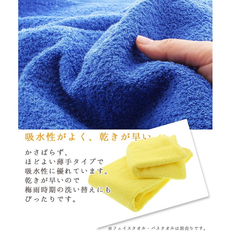 Hayashi BG210203 Bath Towel, Approx. 23.6 x 47.2 inches (60
