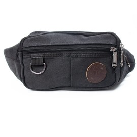 WESTEND Tactical Unisex Waist Fanny Pack for Men and Women-Perfect for Hiking, Running, Travel Hip Bag-Charcoal