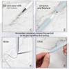 CFDXK Gel Pen Refills 0.5 for Click pens with Spring,