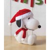 18-70-1-2 Christmas Light Snoopy Indoor Sitting 1 Piece