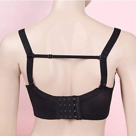 Yunhaobaohh 3 Pack Non-slip Women's Elastic Bra Strap Holder & Clips - Adjustable & Concealing Women Anti Slip Bra Strap Double-shoulder Holder Buckle Belt
