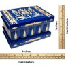 Romanian Puzzle Box - Large Blue