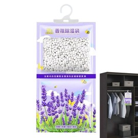 Closet Humidity Absorber - Hangable Moisture Absorber Bag,Scented Humidity Remover Packs for Dormitory Apartment, Dehumidifier Bags
