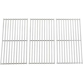 Set of Three Stainless Steel Cooking Grids for Dual Fuel Combination Charcoal/Gas Grill Models GBC1490W, BY14-101-001-05, GBC1590W, GBC1690W, BLZ-39980