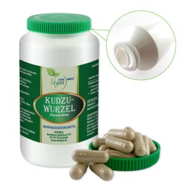 VITA IDEAL Vegan® Kudzu – Root 90 Capsules – Pueraria lobata – Daily Serving 900 mg Kudzu Root Pure Powder. Natural, Vegetable and No Additives, Original from Vitaideal.
