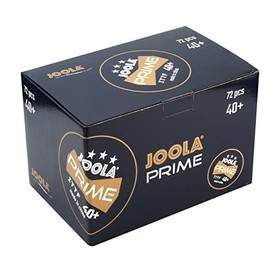Joola Unisex - Adult Prime 40+ Table Tennis Balls, White, One Size