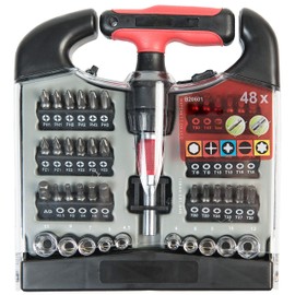 CON:P B20601 T-Ratchet Screwdriver Set, Set of 48 Pieces