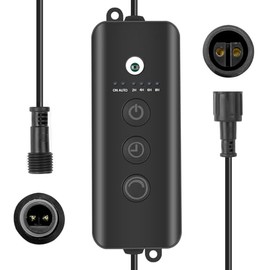 Banord Dusk to Dawn Sensor for Landscape Lighting, 80-100W, Auto 2H/4H/6H/8H Timer